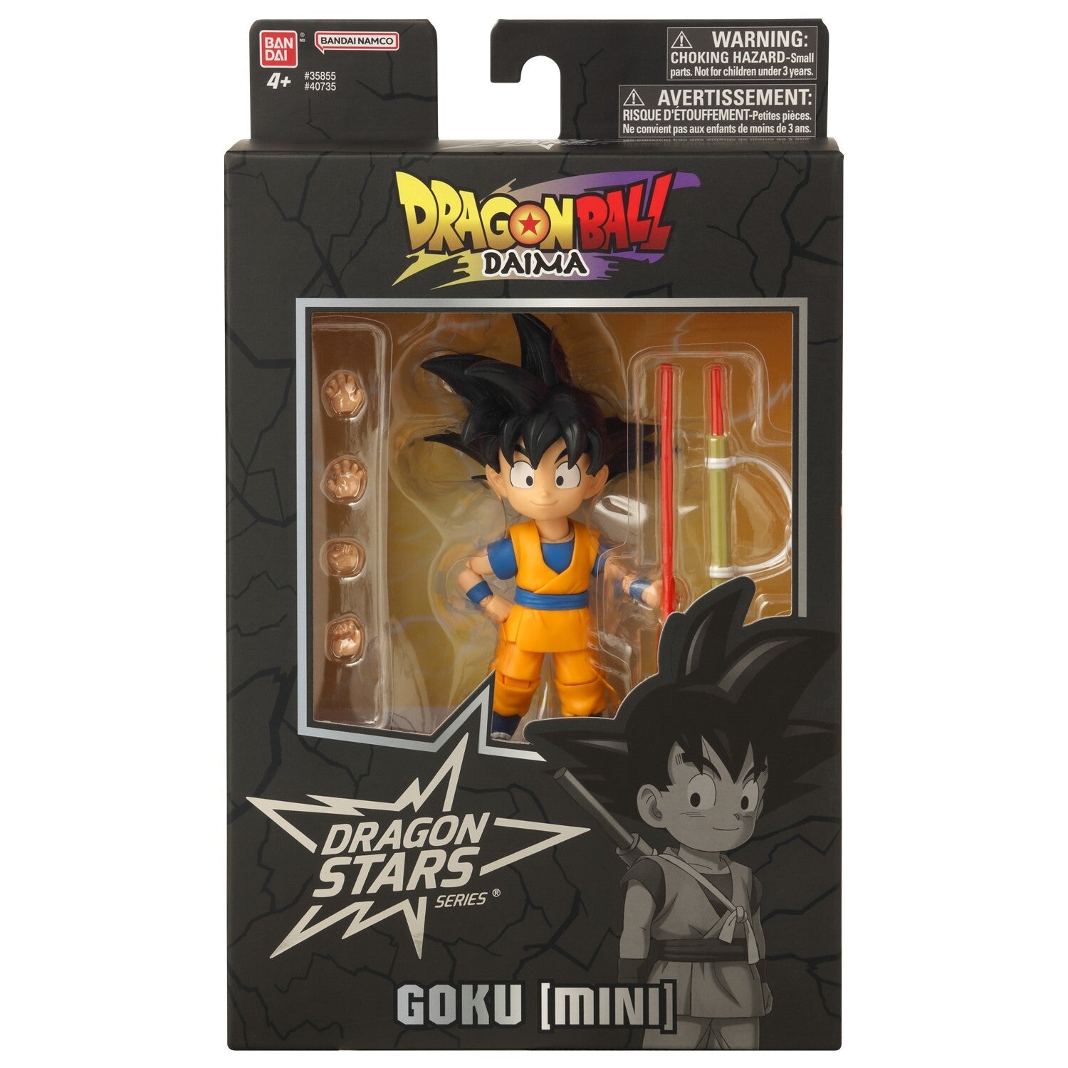 Bandai Dragon Ball Daima Dragon Stars Series Mini Goku Action Figure NEW