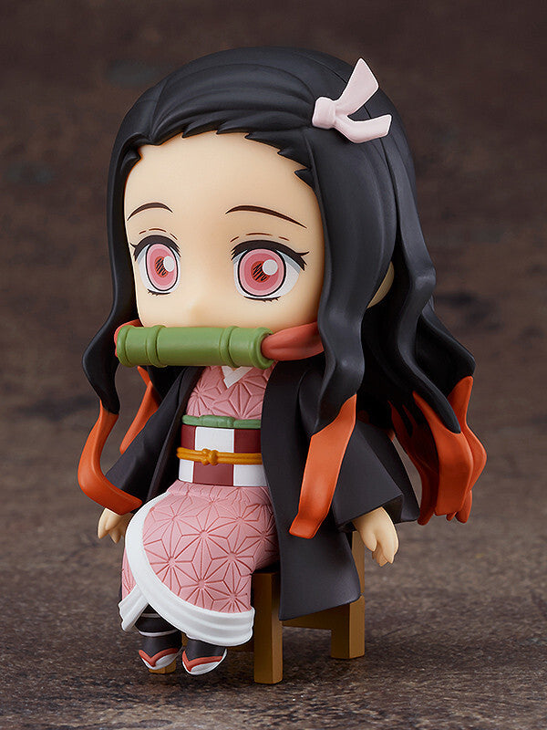 DEMON SLAYER KIMETSU NEZUKO KAMADO NENDOROID SWACCHAO FIGURE GOOD SMILE NEW!