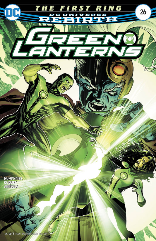 GREEN LANTERNS #26 MAIN COVER DC REBIRTH 1st PRINT NM
