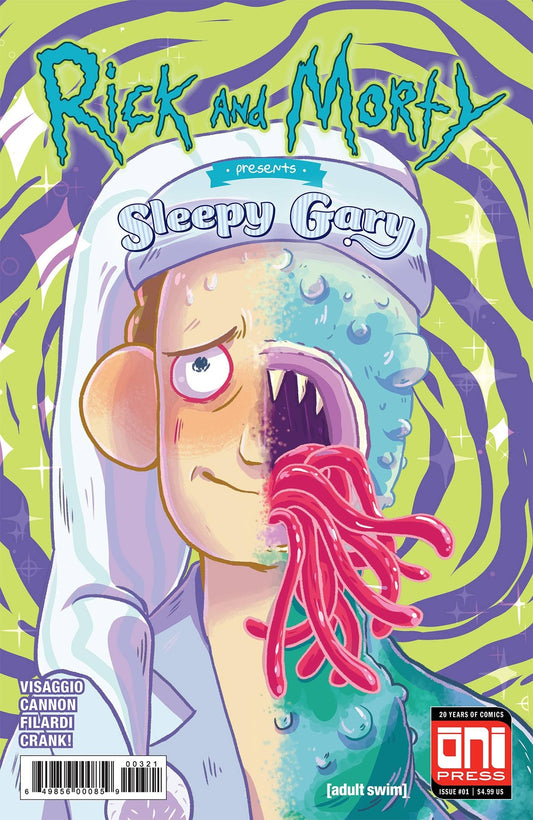 RICK & MORTY PRESENTS SLEEPY GARY #1 CVR B MCGEE VARIANT ONI NM FIRST PRINT 2018