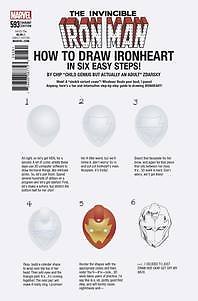 INVINCIBLE IRON MAN #593 ZDARSKY HOW TO DRAW VARIANT LEGACY NM 1ST PRINT