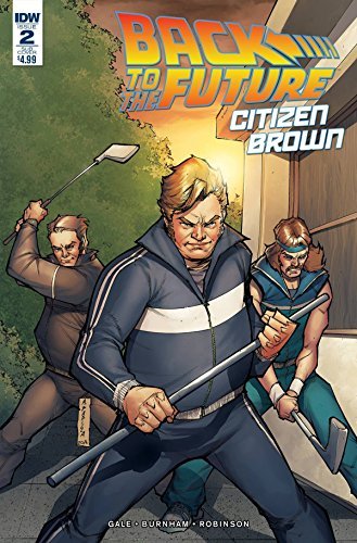 BACK TO FUTURE CITIZEN BROWN #2 SUB IDW IDW NM 1st PRINT