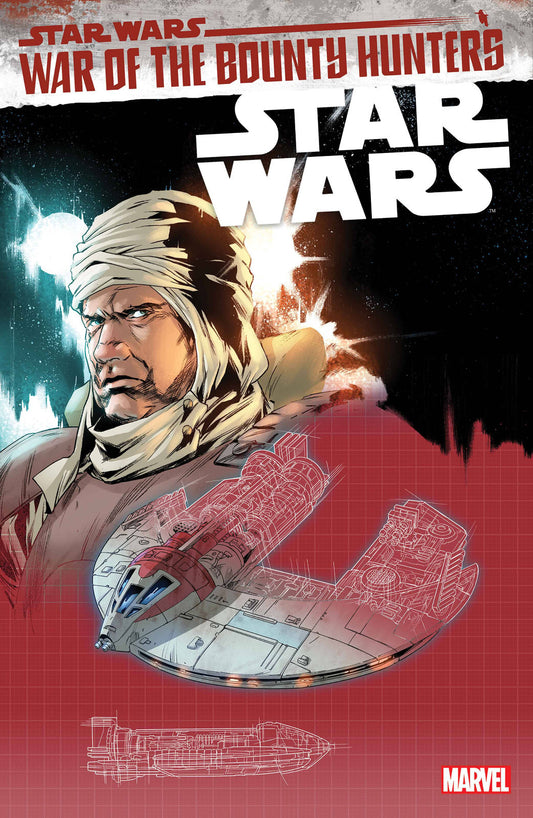 STAR WARS #17 BLUEPRINT VARIANT COVER MARVEL COMICS 2021
