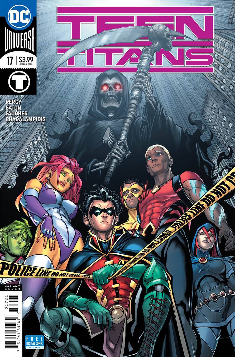 TEEN TITANS #17 VARIANT DC COMICS NM