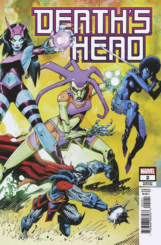DEATHS HEAD #2 MCCREA CONNECTING VARIANT MARVEL NM 1ST PRINT 2019