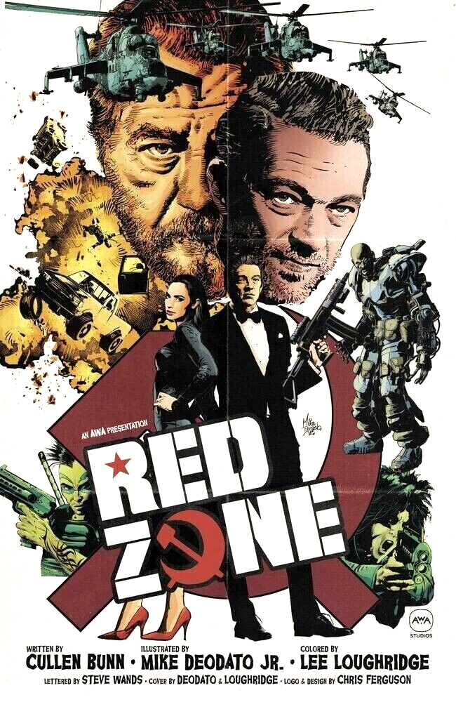 RED ZONE #1 Deodato Jr Variant NM AWA Studios