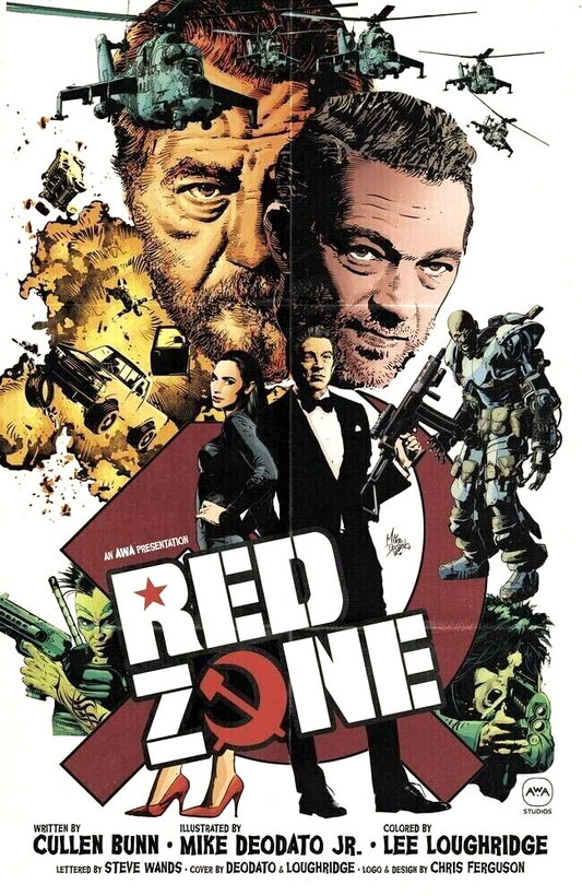 RED ZONE #1 Deodato Jr Variant NM AWA Studios