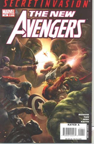 NEW AVENGERS #43 SI (THE NEW AVENGERS VOLUME ONE) BRIAN MICHAEL BE NM 1ST PRINT