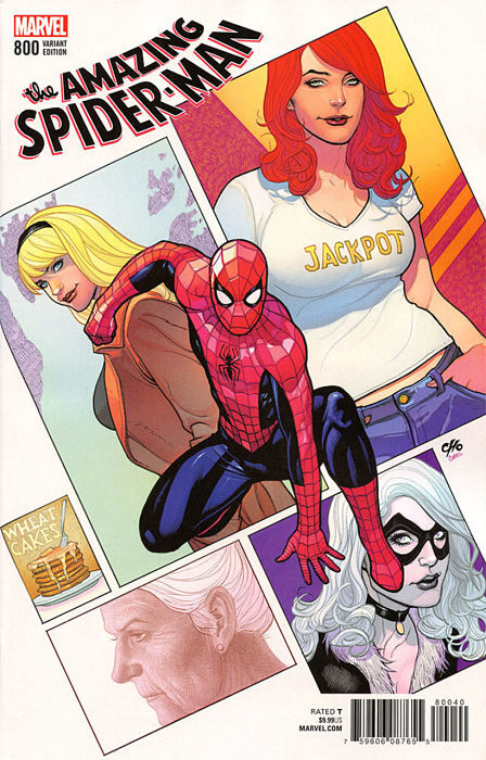 AMAZING SPIDER-MAN #800 1ST PRINT FRANK CHO VARIANT MARVEL NM