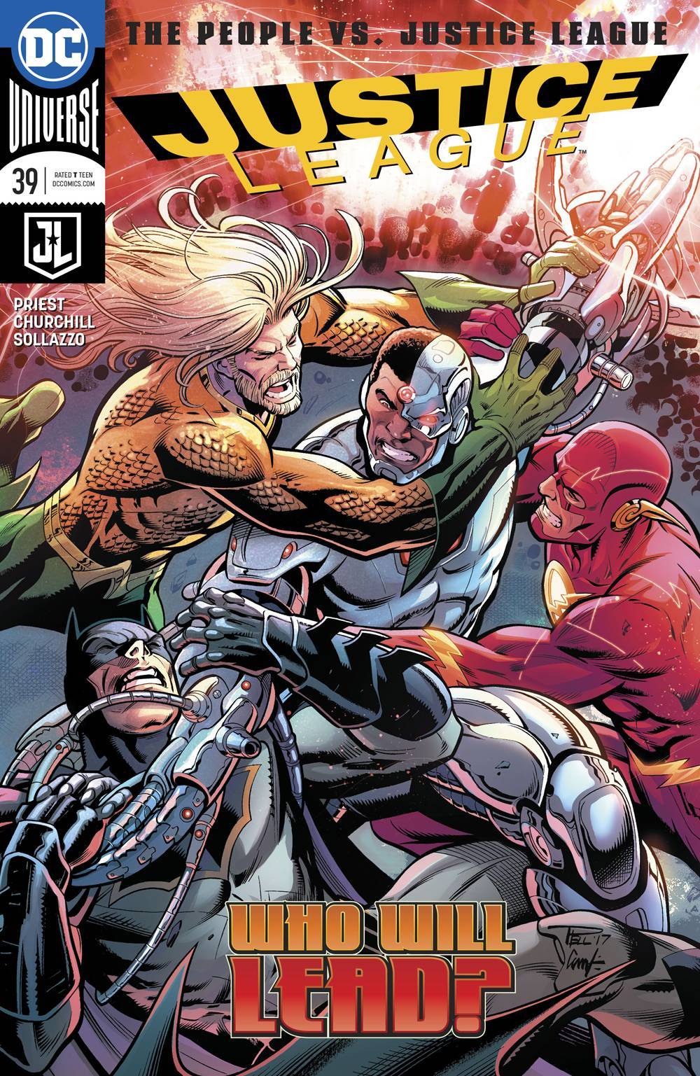 JUSTICE LEAGUE #39 REBIRTH MAIN COVER NM 1ST PRINT DC 2018