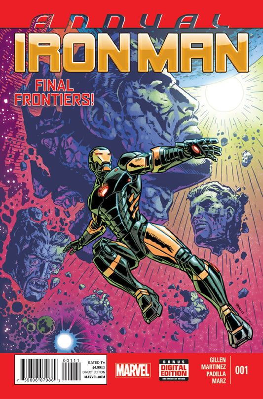 IRON MAN ANNUAL #1 MARVEL 1st PRINT NM 2014