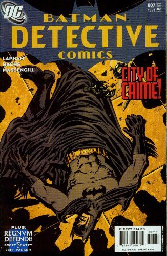 BATMAN DETECTIVE COMICS #807 CROWN POINT DC NM 1st PRINT