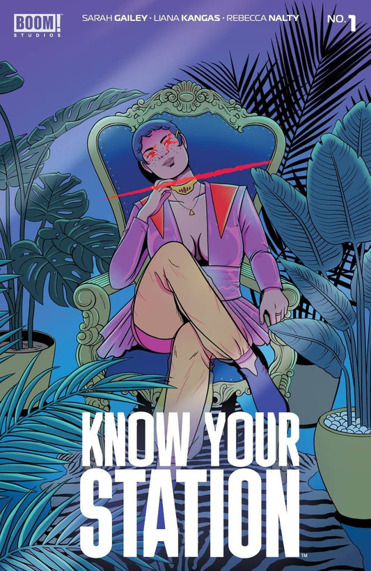 KNOW YOUR STATION #1 COVER I B!G VARIANT WOODALL BOOM! STUDIO NM 1ST PRINT
