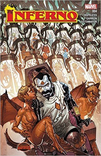 INFERNO #4 DENNIS HOPELESS NM 1ST PRINT