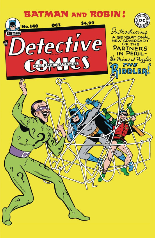 DETECTIVE COMICS #140 FACSIMILE BILL FINGER 1ST APPEARANCE OF THE RIDDLER (2023)