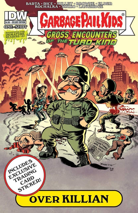 GARBAGE PAIL KIDS GROSS ENCOUNTERS OF THE TURD KIND Deluxe Edition with Card NM