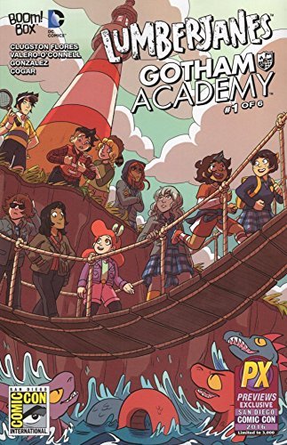 LUMBERJANES GOTHAM ACADEMY #1 SDCC PREVIEWS EXCLUSIVE CHYNNA CLUGS NM 1ST PRINT