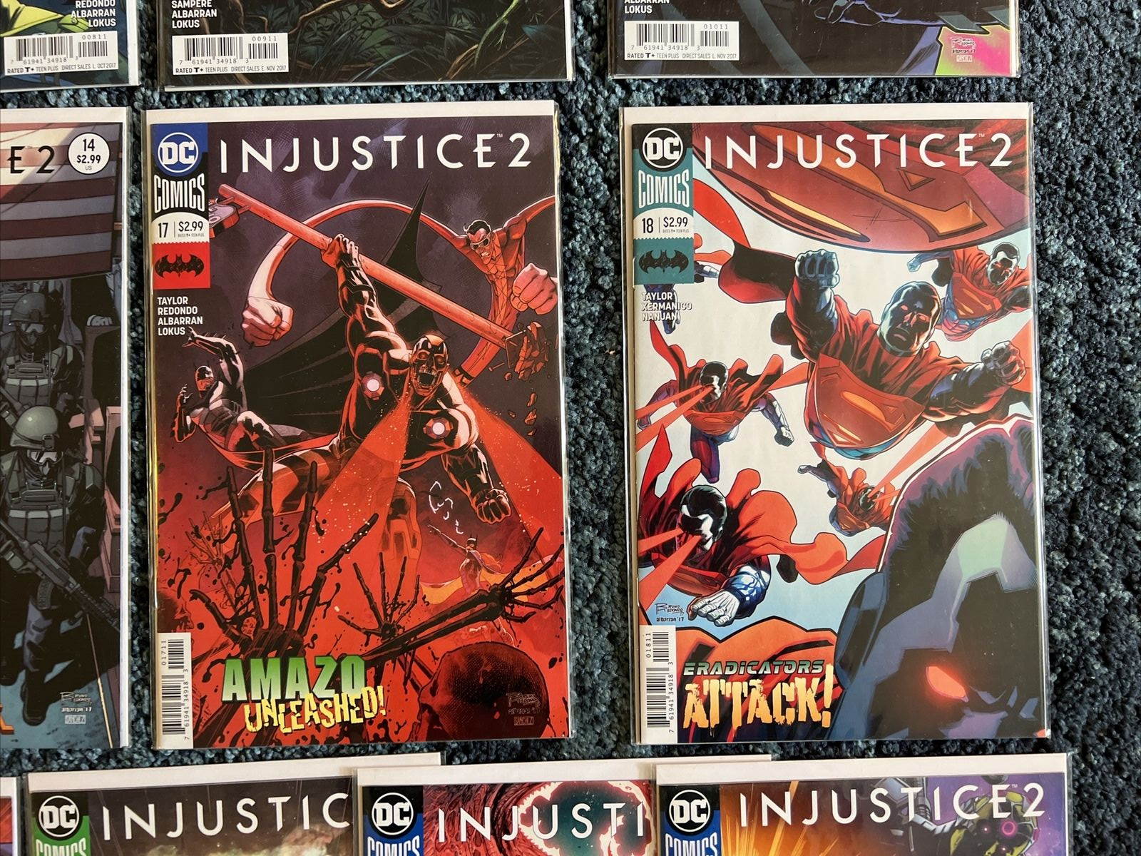 INJUSTICE GODS AMONG US GROUND ZERO LOT 27 ISSUES HIGH GRADE ALL NM- TO NM