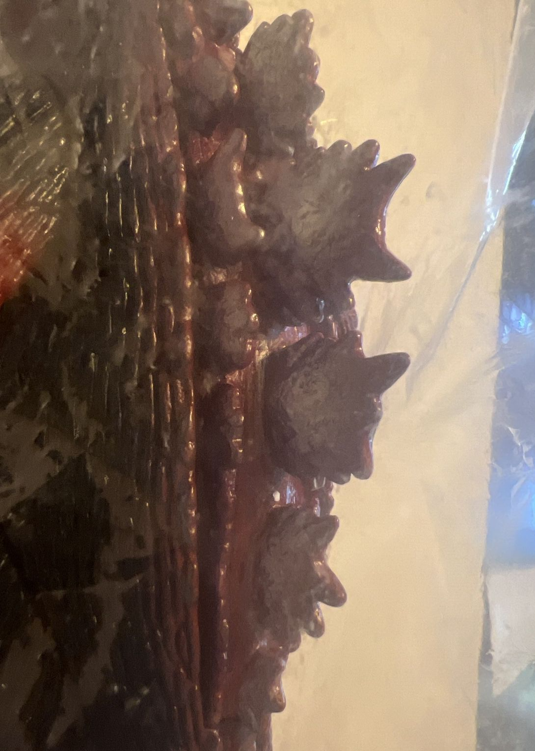 GODZILLA KAIJU GIGABRAIN VINYL GREEN BROWN SILVER 2013 USA SELLER 9.5" HIGH