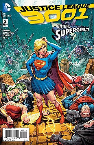 JUSTICE LEAGUE 3001 #2 NM 1ST PRINT