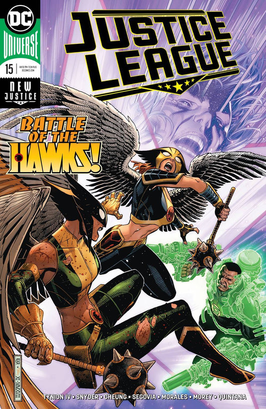 JUSTICE LEAGUE #15 MAIN COVER DC NM 1ST PRINT 2019
