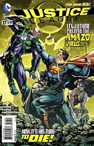 JUSTICE LEAGUE #37 NM 1ST PRINT