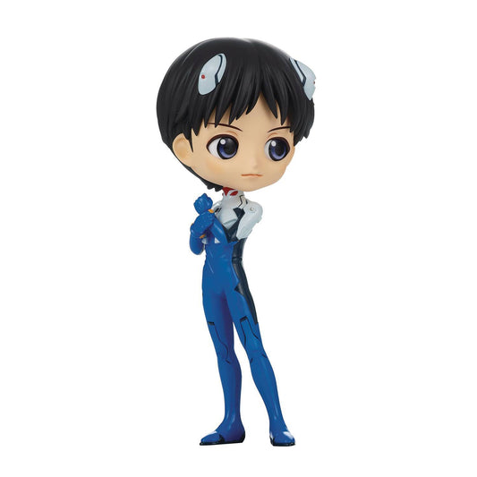 EVANGELION NEW THEATRICAL ED Q-POSKET SHINJI IKARI FIGURE VERSION A