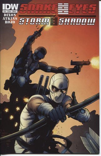 SNAKE EYES #14 ONGOING VARIANT COVER B  NM 1ST PRINT