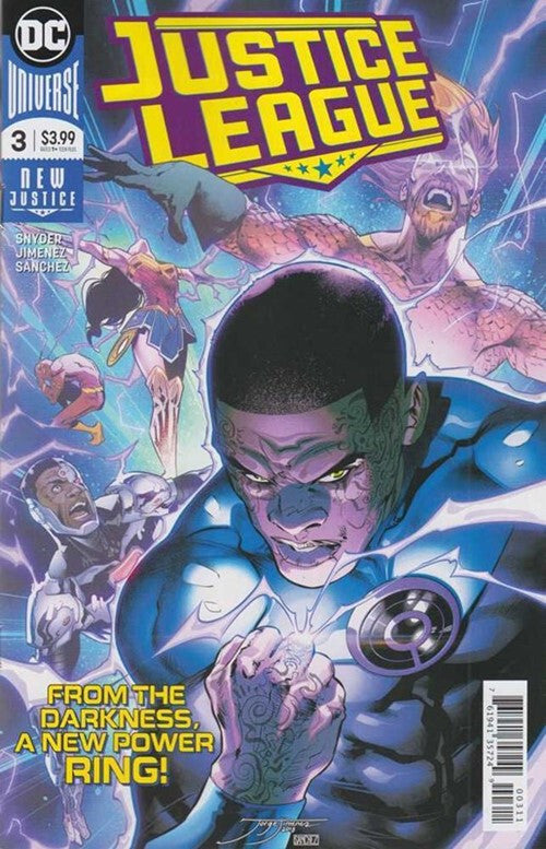 JUSTICE LEAGUE #3 NM 1ST PRINT MAIN COVER DC COMICS 2018