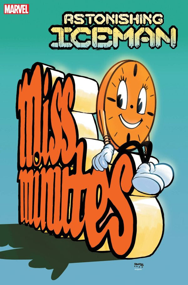 ASTONISHING ICEMAN #1 NM 1ST PRINT MISS MINUTES COVER MARVEL COMICS 2023