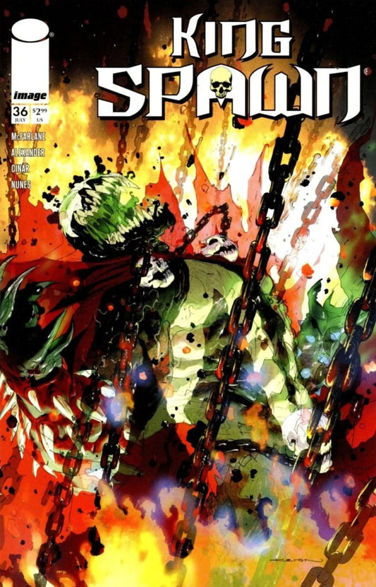 KING SPAWN #36 MAIN COVER NM 1ST IMAGE COMICS 2024