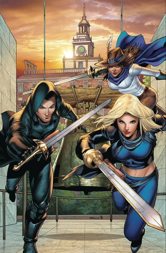 MUSKETEERS #3 COVER D NM 1ST PRINT ZENESCOPE 2018