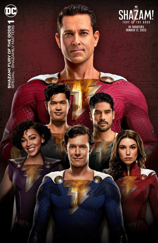 SHAZAM FURY GODS SHAZAMILY MATTERS NM 1ST PRINT PHOTO VARIANT DC COMICS 2023