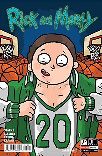 RICK & MORTY #20 INCV VAR STARKS  NM 1ST PRINT