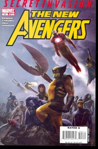 NEW AVENGERS ISSUE 45 (NOVEMBER 2008) BY BRIAN MICHAEL BENDIS MARV NM 1ST PRINT