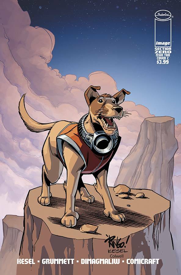 SECTION ZERO #2 COVER C WIERINGO IMAGE NM 1ST PRINT 2019