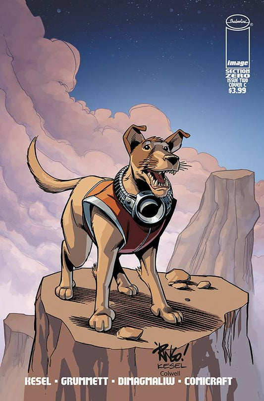 SECTION ZERO #2 COVER C WIERINGO IMAGE NM 1ST PRINT 2019