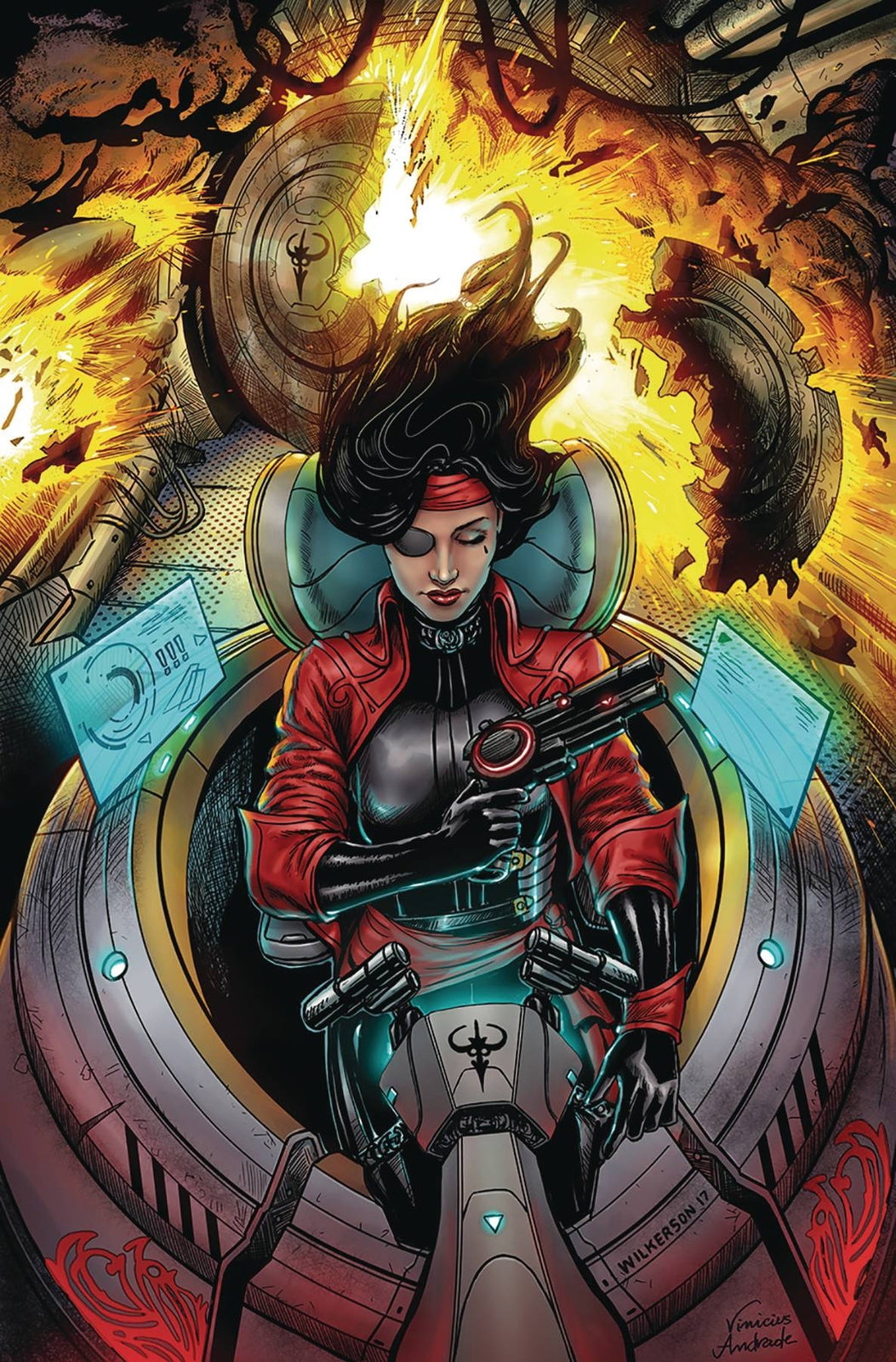 BLACK SABLE #6 OF 6 COVER D WILKERSON ZENESCOPE NM