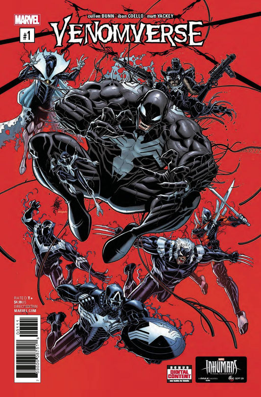 VENOMVERSE #1 OF 5  MAIN COVER EDITION NM