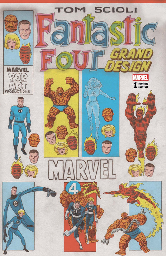 Fantastic Four Grand Design # 1 NM 1st Print Variant POP ART Marvel Comics 2019