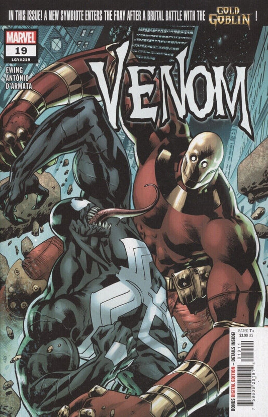 VENOM #19 MAIN COVER A MARVEL COMICS 2023 NM EWING ANTONIO