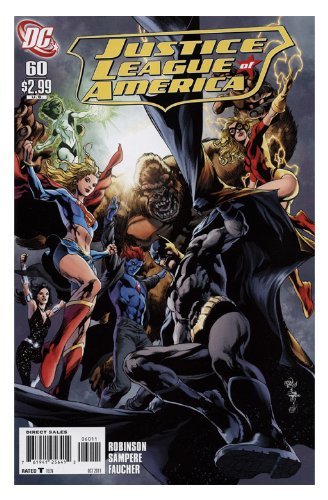 JUSTICE LEAGUE OF AMERICA #60 JAMES ROBINSON BRETT BOOTH NORM RAPM NM 1ST PRINT