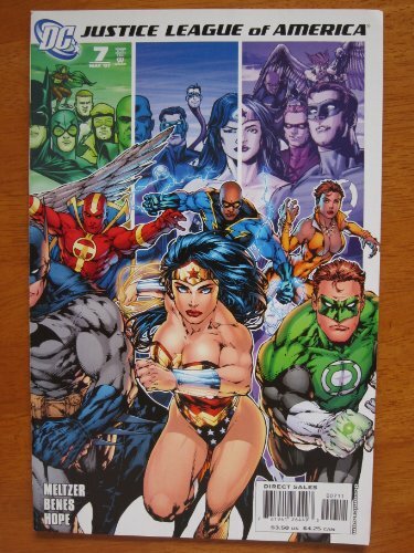 JUSTICE LEAGUE OF AMERICA #7 MELTZER BENES NM- 1ST PRINT DC 2007