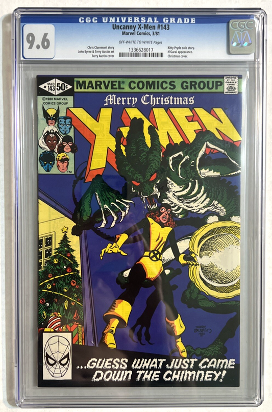 UNCANNY X-MEN #143 CGC 9.6 MARVEL COMICS 1981 KITTY PRYDE SOLO STORY BYRNE