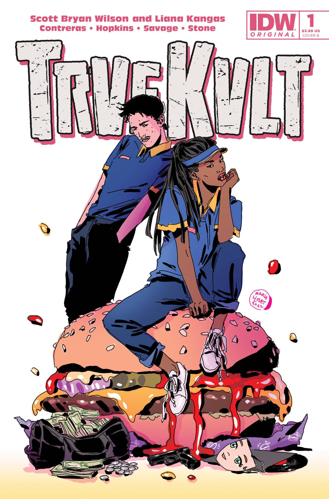 TRVE KVLT #1 LLOVET VARIANT KANGAS WILSON