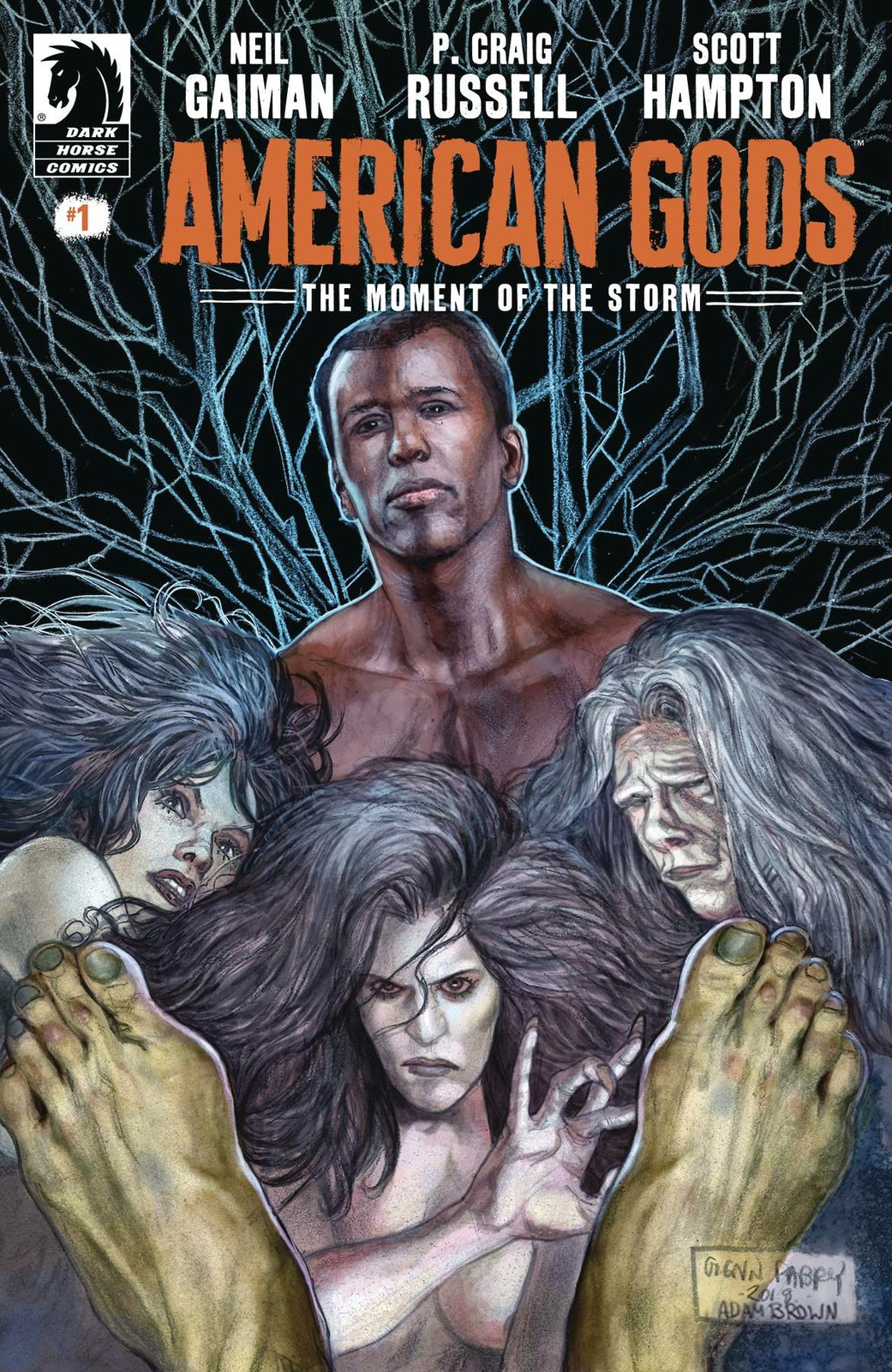 NEIL GAIMAN AMERICAN GODS MOMENT OF STORM #1 A DARK HORSE NM 1ST PRINT 2019