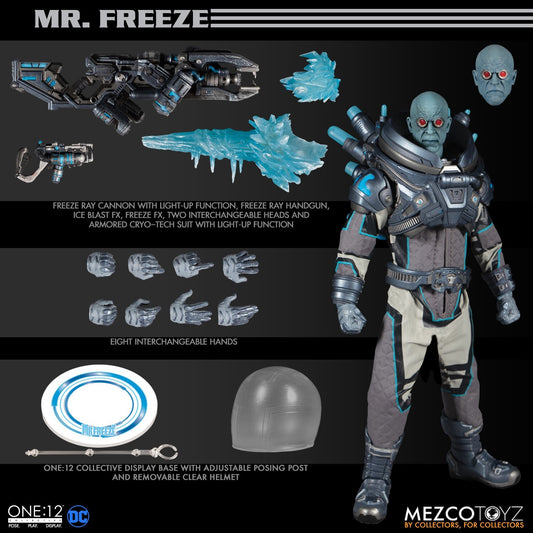 One:12 Collective Mr Freeze Deluxe Action Figure Mezco Batman BRAND NEW