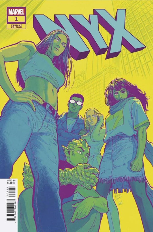 NYX #1 NM 1ST PRINT 1:25 YAGAWA INCENTIVE VARIANT MARVEL COMICS 2024