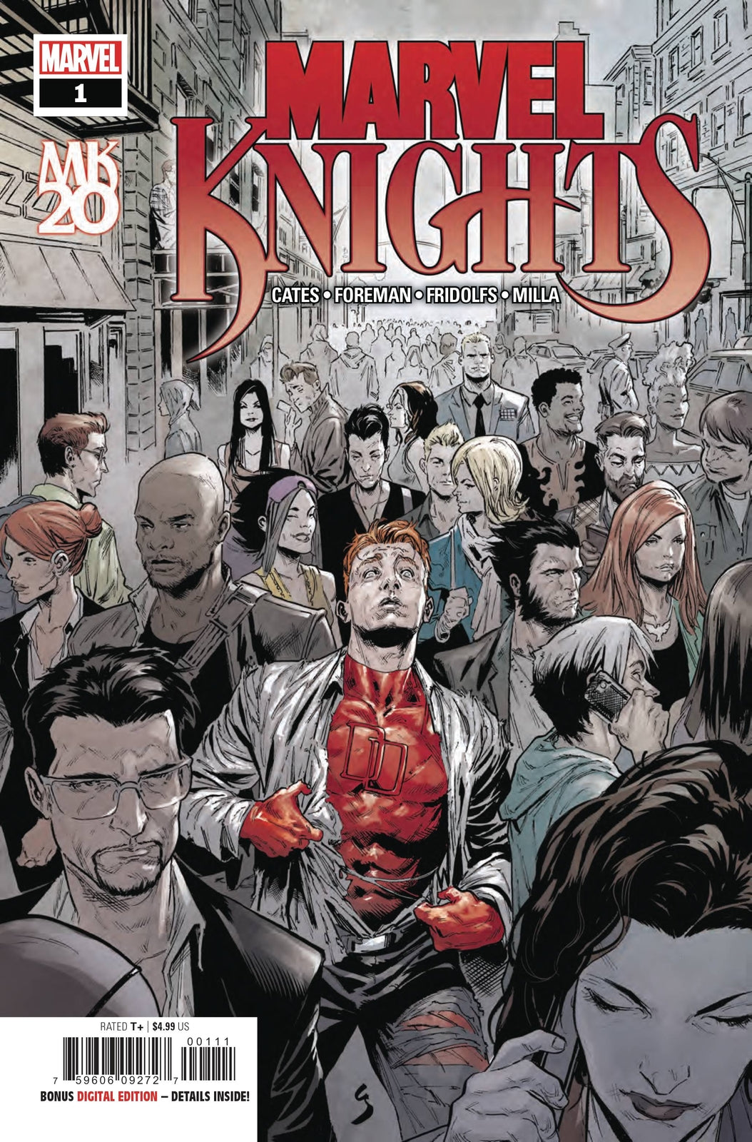 MARVEL KNIGHTS 20TH #1 MARVEL NM 1ST PRINT 2018