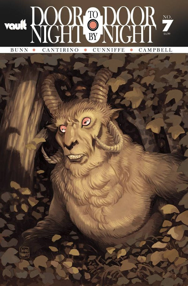 DOOR TO DOOR NIGHT BY NIGHT #7 NM 1ST PRINT HURTT VARIANT VAULT COMICS 2023